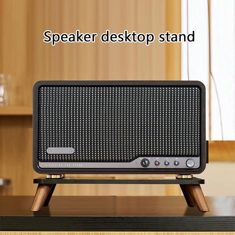 رف خشبي قديم رف صوتي من الأكريليك تصميم حديث منصة أكرليك للجهاز M330 اللون B - Image 4