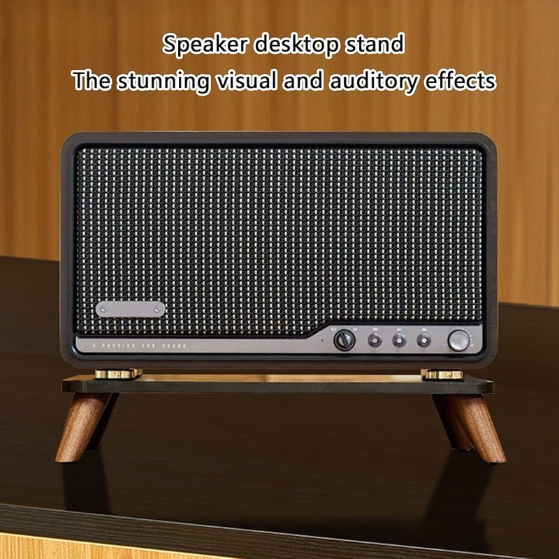 رف خشبي قديم رف صوتي من الأكريليك تصميم حديث منصة أكرليك للجهاز M330 اللون B - Image 5