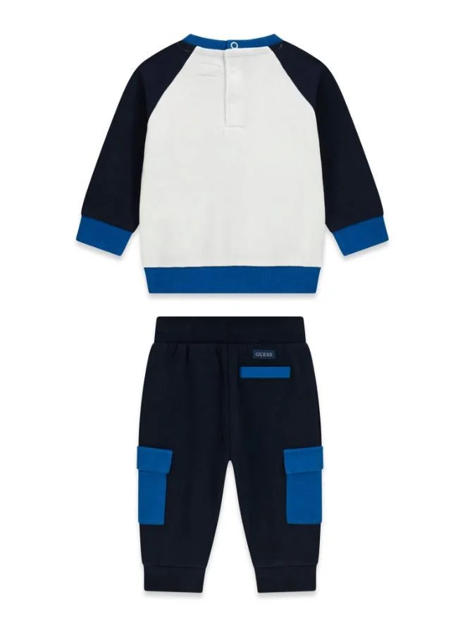 GUESS Kids Set: Long Sleeve Active Top + Active Pants