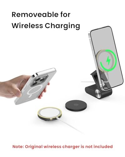 SODI Continuity Camera Mount for Desktop Monitor & iMac, Detachable iPhone Webcam Mount, Adjustable Magnetic Phone Stand for iPhone 17 Pro/Max 16/15/14/13/12 and Mac TV 4K Display OS Ventura - Image 3