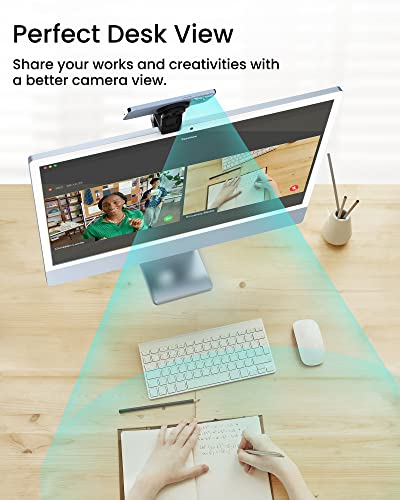 SODI Continuity Camera Mount for Desktop Monitor & iMac, Detachable iPhone Webcam Mount, Adjustable Magnetic Phone Stand for iPhone 17 Pro/Max 16/15/14/13/12 and Mac TV 4K Display OS Ventura - Image 5