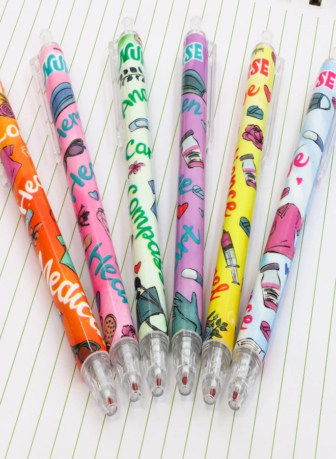 WorldBazaar Nurse Pens Bulk 30PCS Nurses Gifts Pens Back to School Gifts Healthcare Workers Hospital Doctor Office School Preschool Stationery Desk Supplies - Image 3