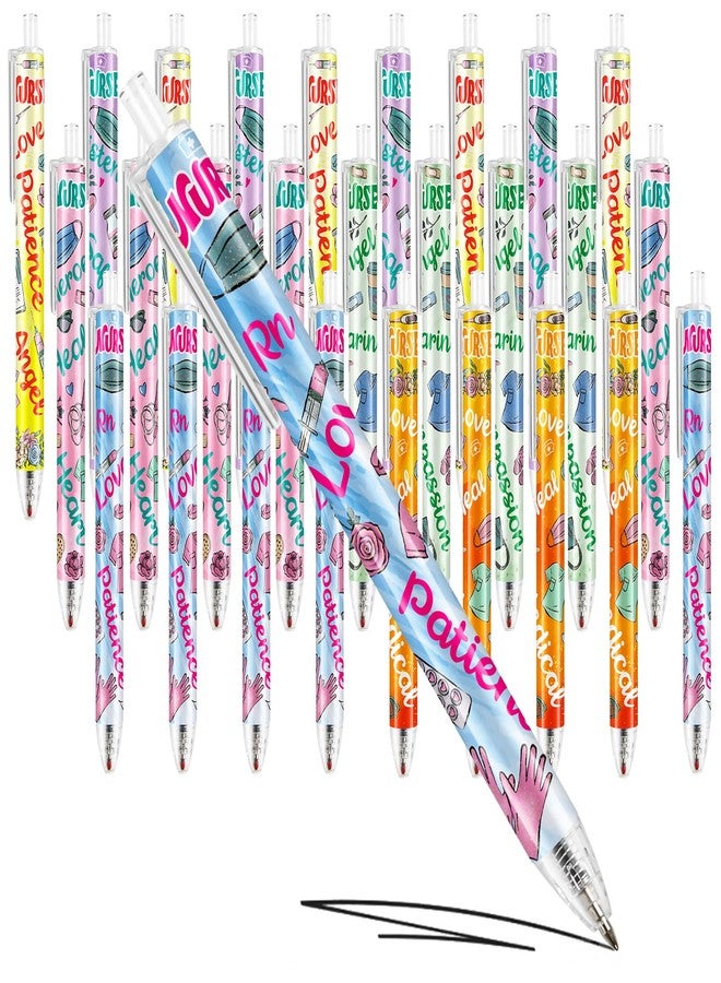 WorldBazaar Nurse Pens Bulk 30PCS Nurses Gifts Pens Back to School Gifts Healthcare Workers Hospital Doctor Office School Preschool Stationery Desk Supplies - Image 1