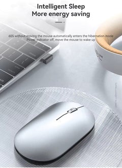 FV-988 Dual Mode Bluetooth / 2.4G Wireless Mouse Lightweight - 3 Buttons - Power Saving - 1600 DPI - Ergonomic Design For Office Business (1x AA Battery ) - pzsku/Z0253EF8C8767224C9B60Z/45/_/1734308006/c10f89e2-db5c-4585-a021-ec68e7d44373