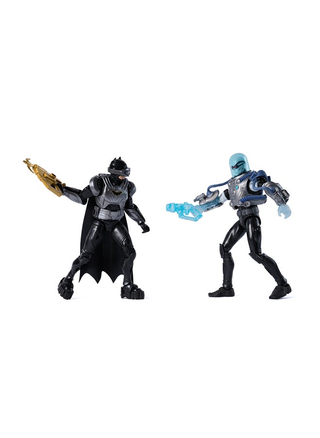 SPIN MASTER - DC Comics Batman Adventures Battle Pack – Batman Vs. Mr. Freeze Action Figure Set, Kids Toys for Boys Ages 3 and Up - Image 1