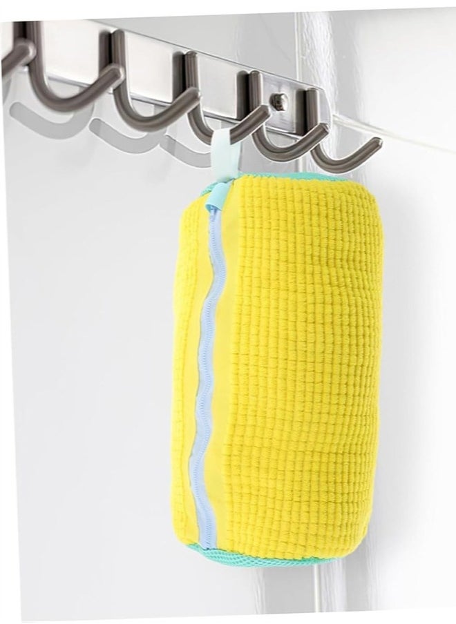 Generic - Shoe Washing Bag for Washing Machine, 2 Pack Portable Shoe Care Bag Shoe Bag Washing Machine, Deep Cleaning Shoe Bag, Reusable Shoe Washing Bag for All Shoe Types and Sizes, Yellow - Image 1