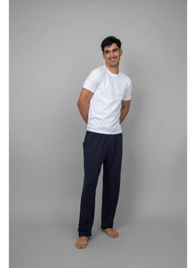 NeceSera White Men's Lounger Set