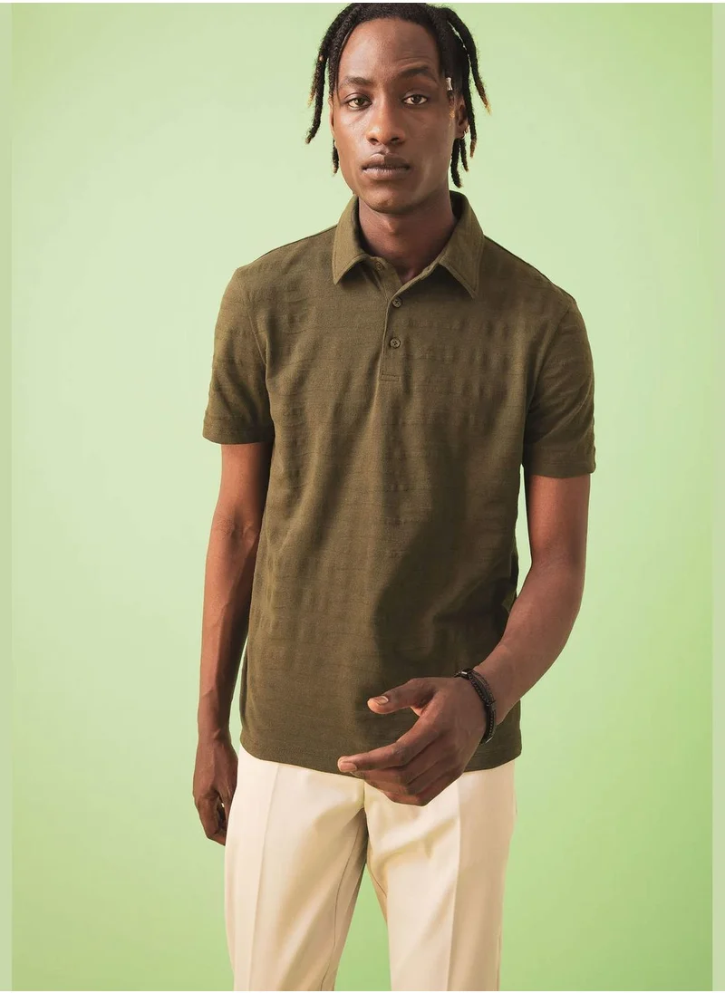 ديفاكتو Modern Fit Short Sleeve T-Shirt