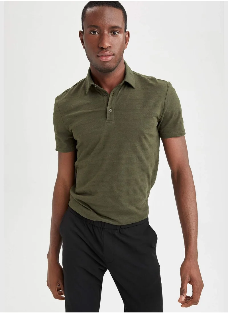 ديفاكتو Modern Fit Short Sleeve T-Shirt
