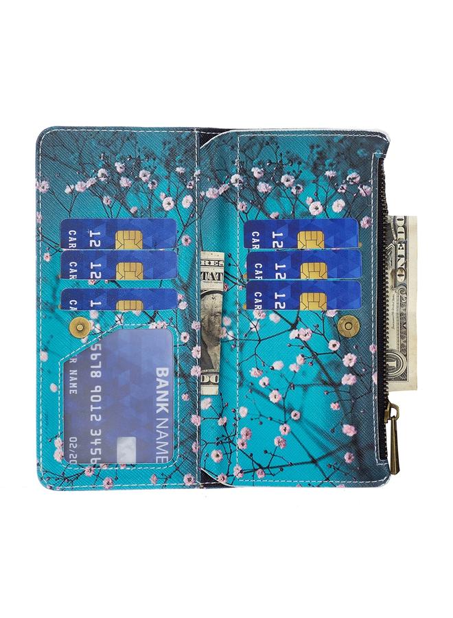 S-TOP Case For Nothing Phone 1 Colored Drawing Pattern Zipper Leather Phone Case - Image 4