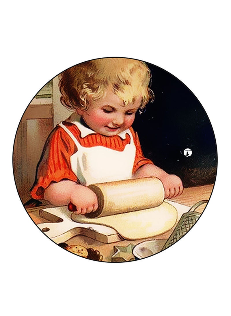 RKN Vintage Art Printed Mouse Pad Multicolour
