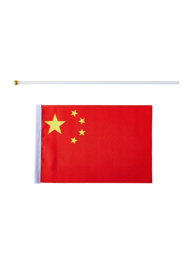 PRINTSHOP4ME - China Mini Hand Flags-Small Stick Hand Held Flags Great Souvenirs And Party Favors Flags For Kids And Adults Decorations Country Flags,Festival Events - Image 1