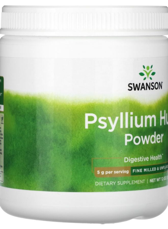 SWANSON Psyllium Husk Powder 12 oz (340 g) - Image 2