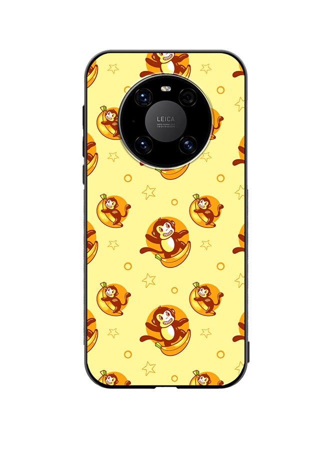 VR CREATIVE Protective Case Cover For Huawei Mate 40 Banana Monkey Design Multicolour - Image 1