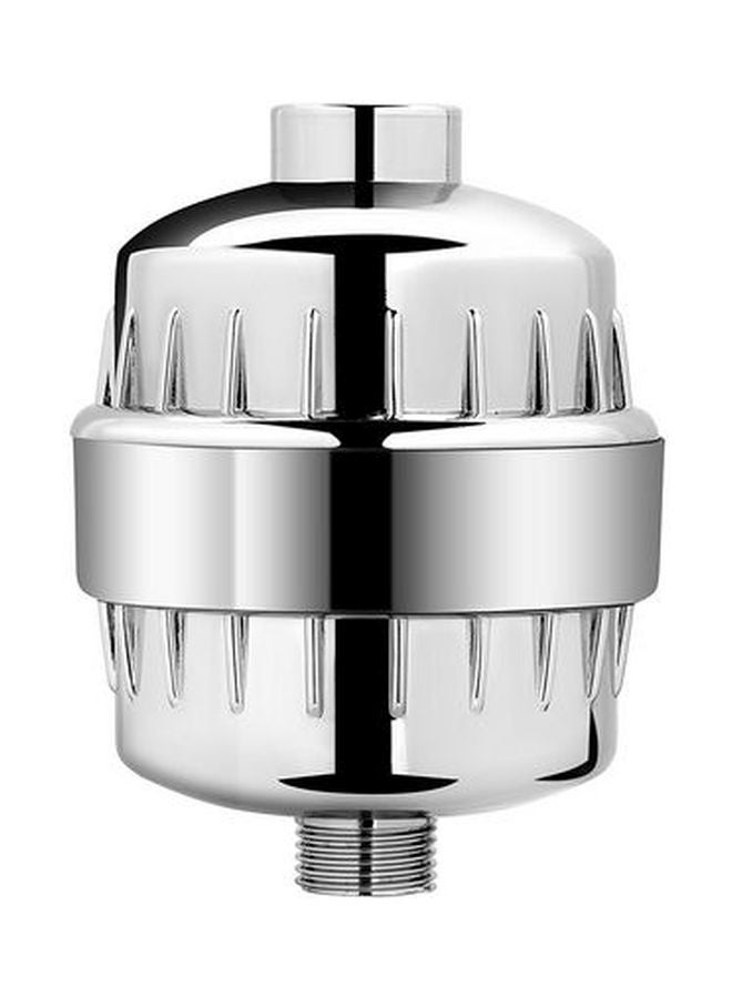 NIBEMINENT Shower Filter With Replaceable Cartridge Silver 