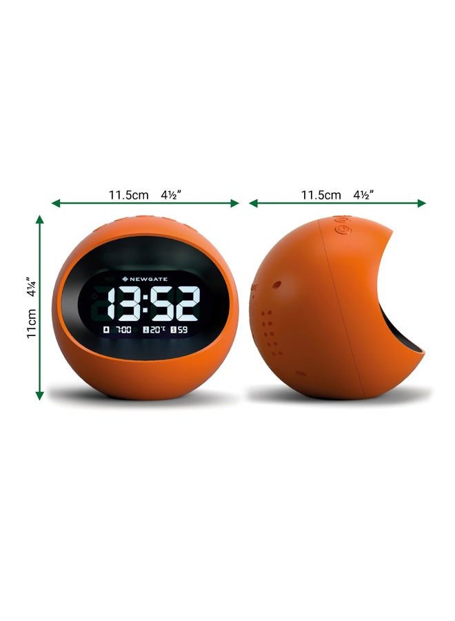 NEWGATE ® Digital Centre of the Earth Alarm Clock - Bedside & Desk Digital Alarm Clock with LCD Display - Perfect for Bedroom & Office - Image 3
