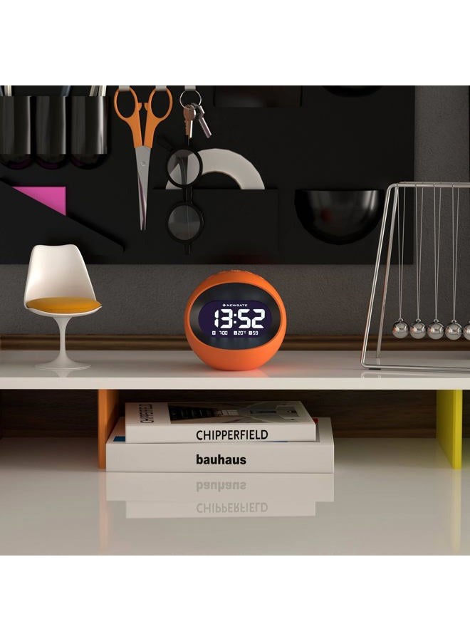 NEWGATE ® Digital Centre of the Earth Alarm Clock - Bedside & Desk Digital Alarm Clock with LCD Display - Perfect for Bedroom & Office - Image 2