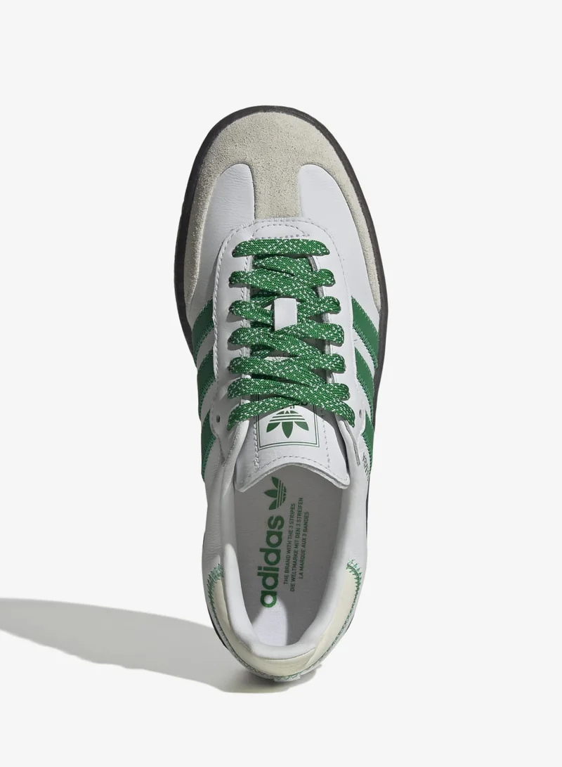 adidas Originals FTWWHT/GREEN/OWHITE Sambae W White Originals Shoes for Women | Best Price UAE