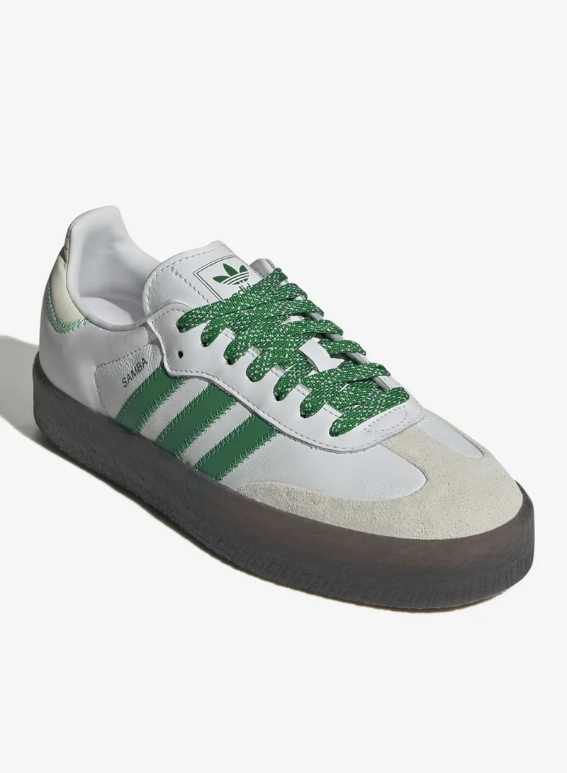 adidas Originals FTWWHT/GREEN/OWHITE Sambae W White Originals Shoes for Women | Best Price UAE