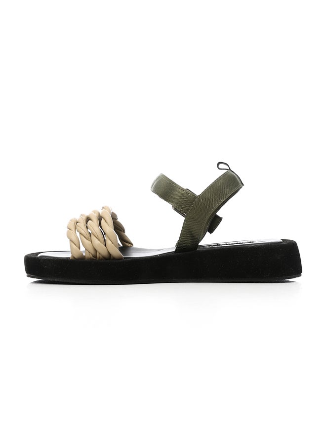 DejaVu - Flatform Sandal Shoes - Image 1