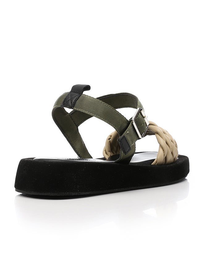 DejaVu - Flatform Sandal Shoes - Image 1