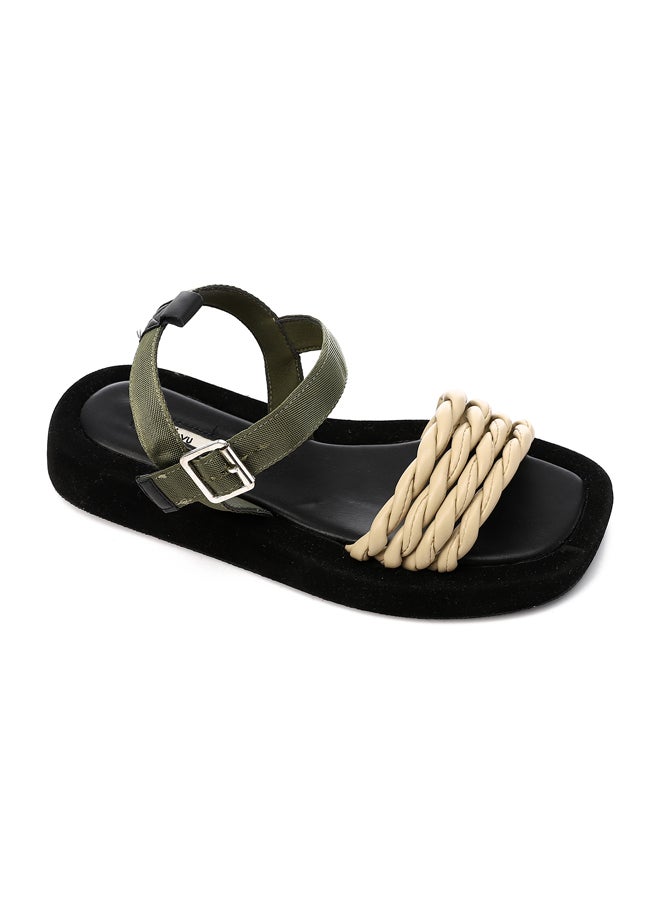 DejaVu - Flatform Sandal Shoes - Image 1