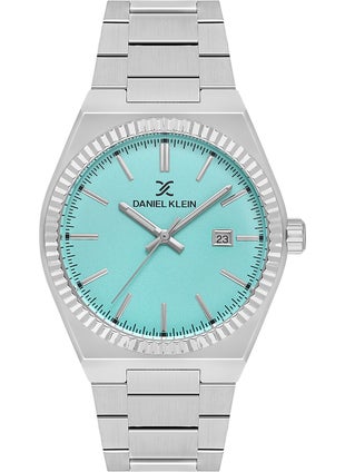 DANIEL KLEIN DKE.1.10646-6 Tiffany Color Men's Wristwatch 