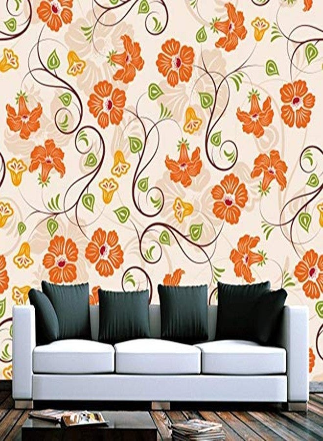 DECOR PRODUCTION ورق جدران من الفينيل PVC ذاتي اللصق من إنتاج ديكور برودكشن، مقاوم للماء، سهل التقشير واللصق، مقاس 16 × 50 بوصة - Image 2