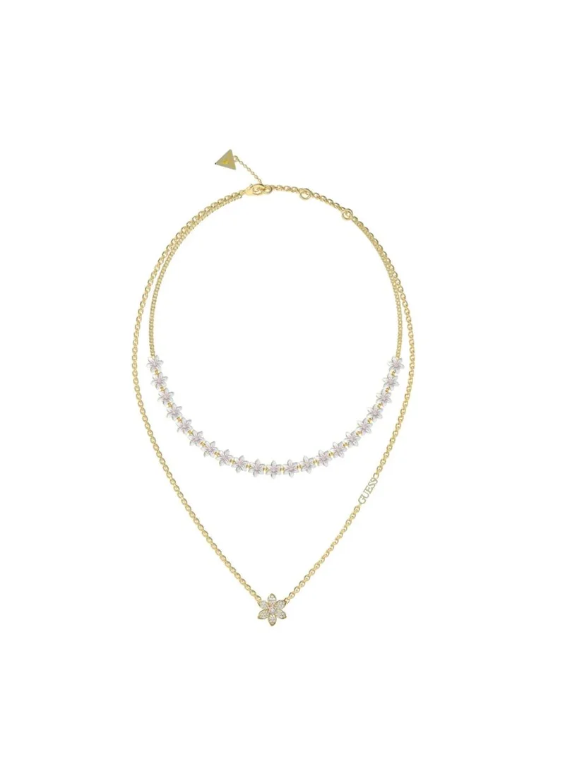 GUESS Crystal Detail Layered Necklace