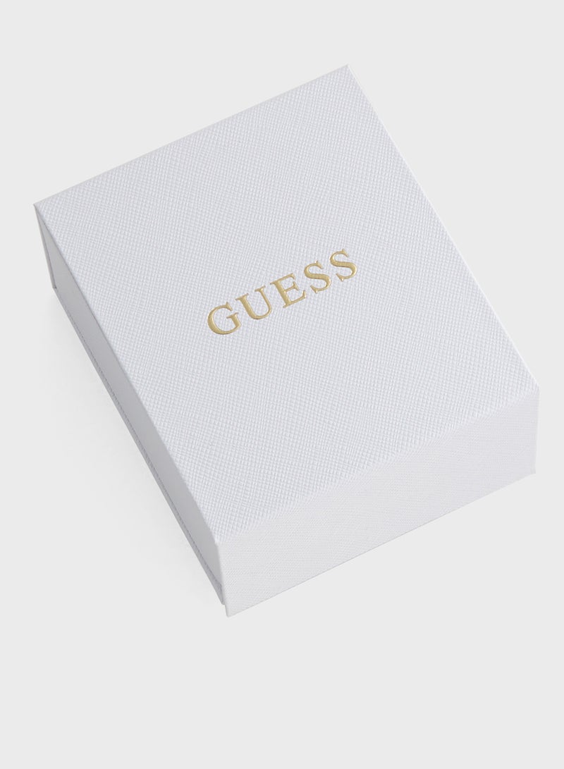 GUESS Crystal Detail Layered Necklace - Image 4