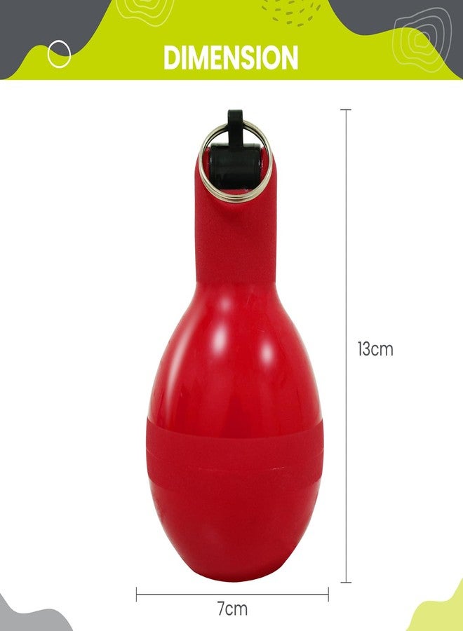 GISCO صافرة يدوية من جيسكو للمدربين (عبوة من قطعة واحدة) | اللون: أحمر | صافرة ضغط يدوية متعددة الأغراض للاستخدام الخارجي | صافرات أمان | صافرة تدريب عالية النبرة لكرة السلة، والرحلات، والتخييم، والمشي لمسافات طويلة - Image 2