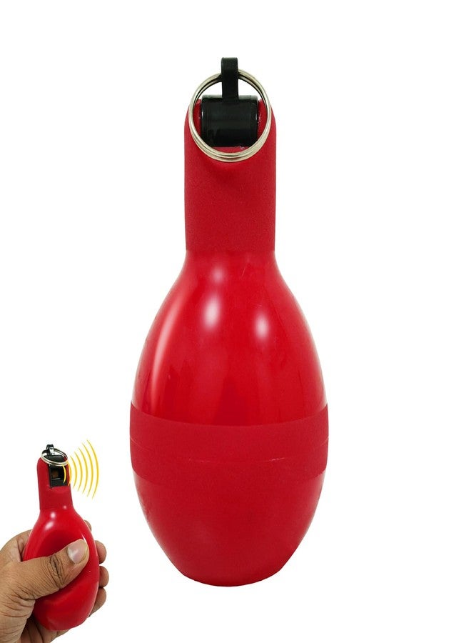 GISCO صافرة يدوية من جيسكو للمدربين (عبوة من قطعة واحدة) | اللون: أحمر | صافرة ضغط يدوية متعددة الأغراض للاستخدام الخارجي | صافرات أمان | صافرة تدريب عالية النبرة لكرة السلة، والرحلات، والتخييم، والمشي لمسافات طويلة - Image 1