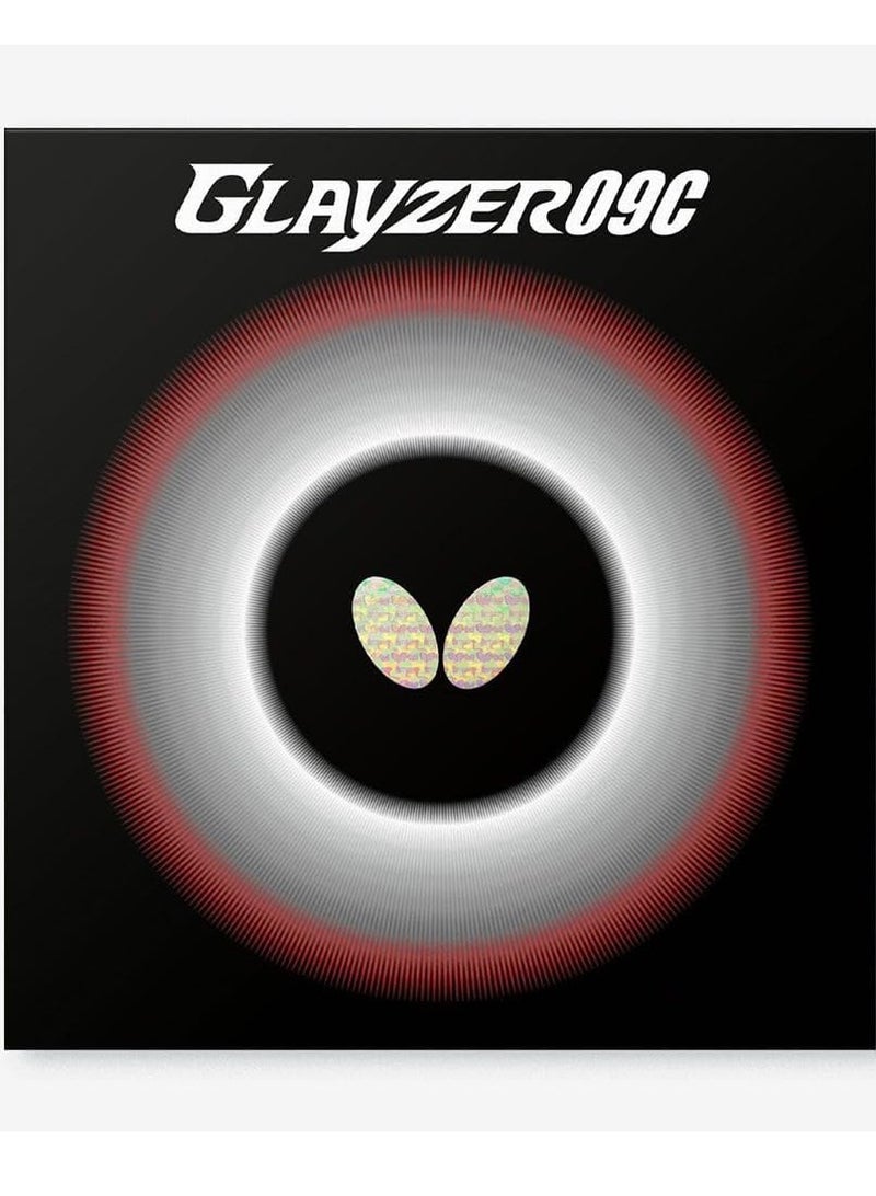BUTTERFLY Butterfly Glayzer 09C Table Tennis Rubber Professional Butterfly Table Tennis Blade Black (2.1mm) 4906901220744  - Image 1