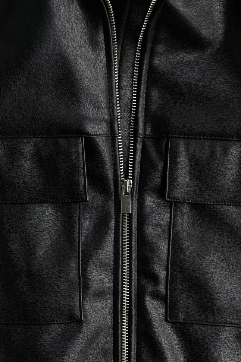 اتش اند ام Coated Jacket