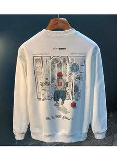 KUYING New Slam Dunk Loose Round Neck Long Sleeve Bottom Shirt  - Image 1