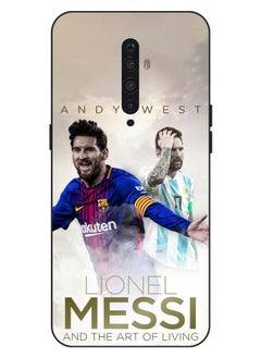 Service Zone Protective Printed Mobile Back Cover For Football Players For Oppo Reno2 Z 