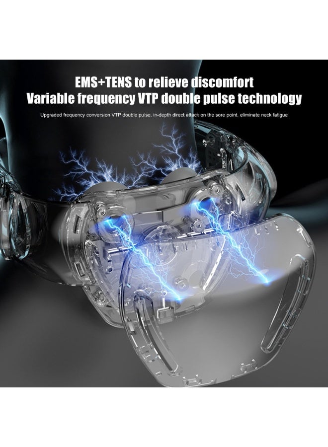 كيلا جهاز تدليك الرقبة المُدفأ | أجهزة تدليك الرقبة المحمولة، أدوات تدليك للحماية من الضغط الساخن، جهاز تدليك الرقبة، 6 أوضاع، 7 سرعات، تدليك الأنسجة المكثف - Image 3
