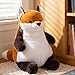 ARELUX Giant 22in Big Fox Plush Large Stuffed Animal Hugging Pillow Soft Jumbo Sleeping Body Warm Fluffy Pillow Adorable Chubby Plushie Toy Gifts for Boys Girls - Image 2