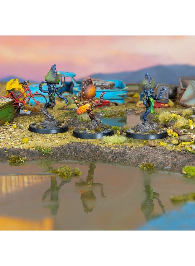 Modiphius Modiphius Entertainment: Fallout: Miniatures - Super Mutant - Floaters - 3 Resin Figures, Unpainted & Unassembled, RPG, Wilds of Appalachia, Licensed - Image 2