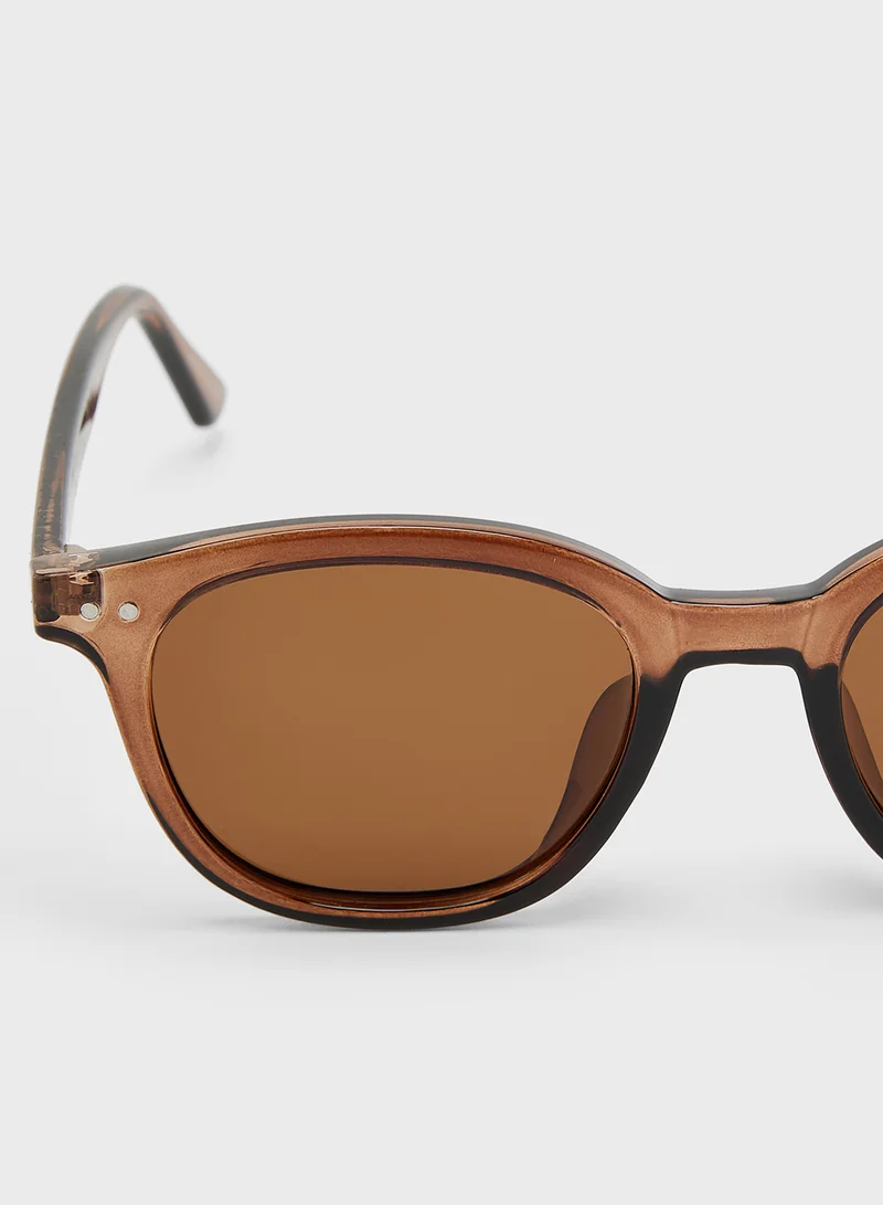 سفنتي فايف Polarized Lens Wayfarer Sunglasses