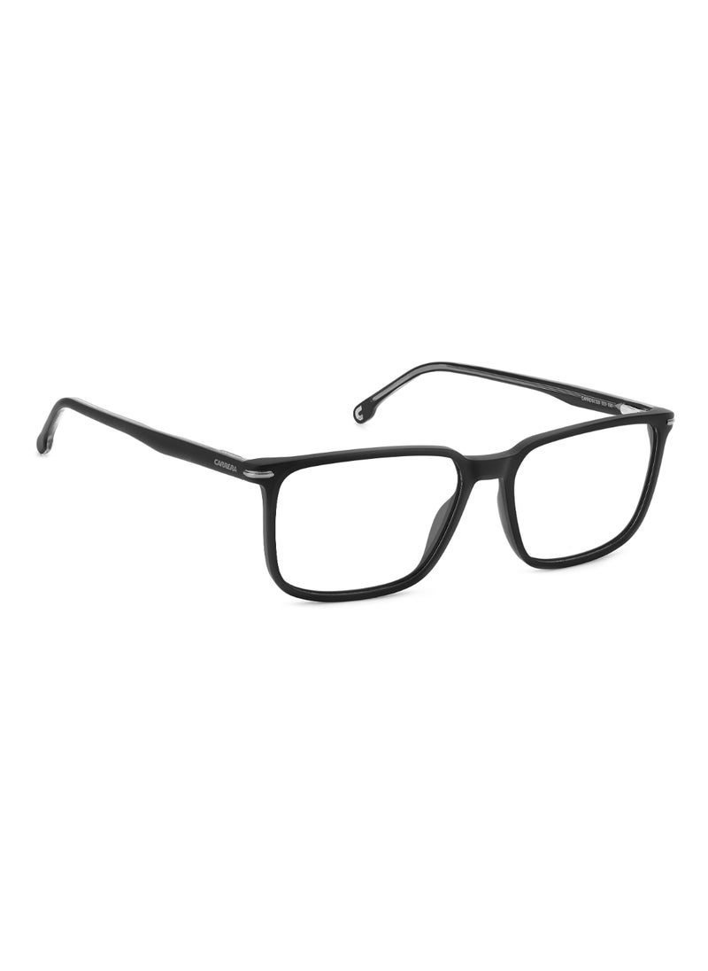 Carrera نظارة شمسية مستطيلة الشكل للرجال من كاريرا 326 40 - مقاس العدسة: 39.8 مم - أسود متوسط  - Image 2