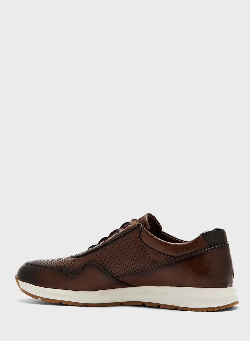 Robert Wood Webbing Loop Highlight Smart Slip Ons