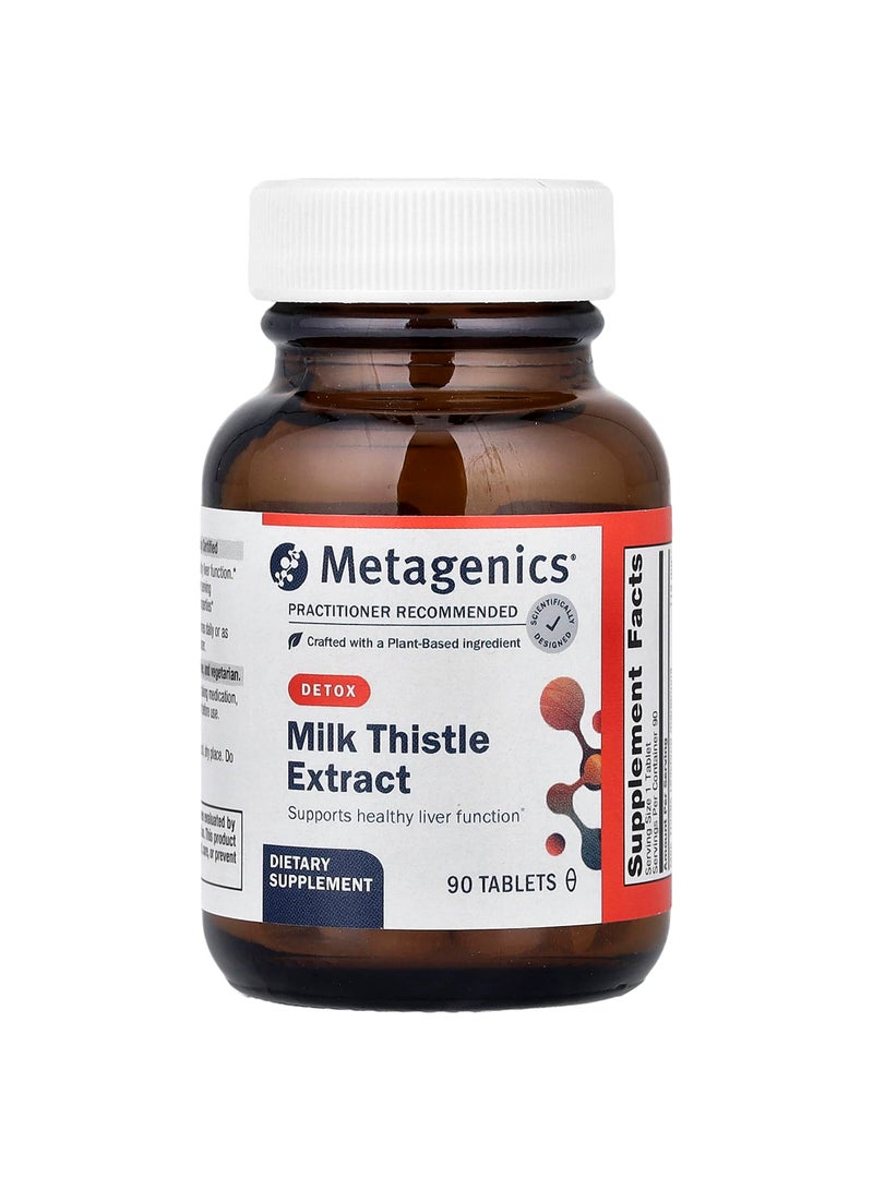 Metagenics Milk Thistle Extract, 90 Tablets (112 mg per Tablet)