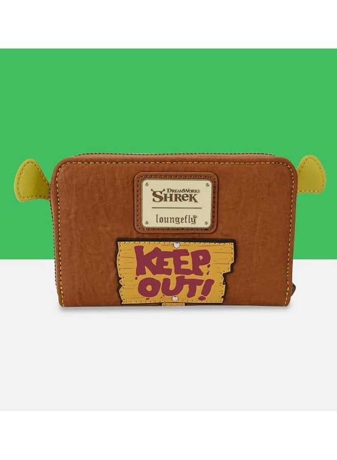 Loungefly Shrek Keep Out Zip Around Wallet - Image 4