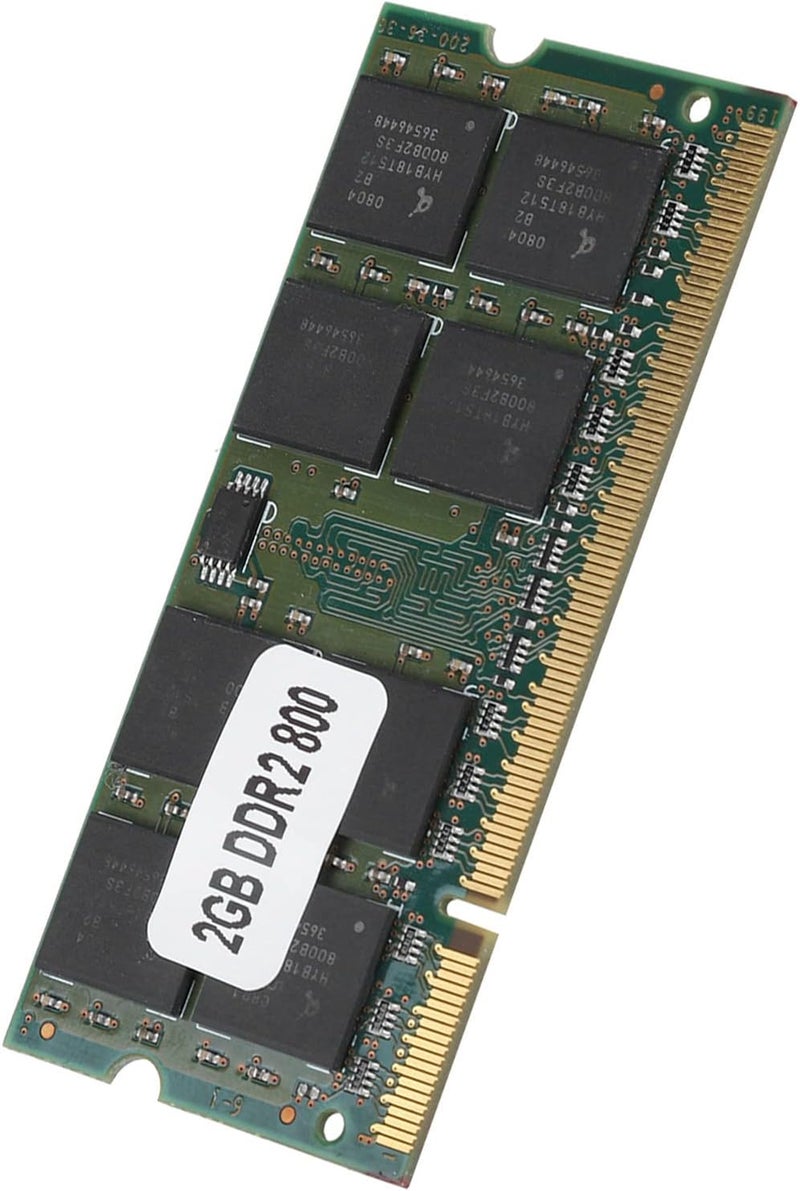 ذاكرة كمبيوتر محمول DDR2 سعة 2 جيجابايت بتردد 800 ميجاهرتز، وحدة ذاكرة عشوائية PC2-6400، ذاكرة DDR2 عالية السرعة مزودة بـ 200 دبوس لأجهزة الكمبيوتر المحمولة، متوافقة مع ThinkPad dv - Image 4