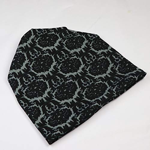 iSWEVEN Cotton Slouchy Beanie and Skull Cap for Summer, Winter, Autumn & Spring Season, Can be Used as a Helmet Cap Too - Free Size (7045A, Black) - Image 4