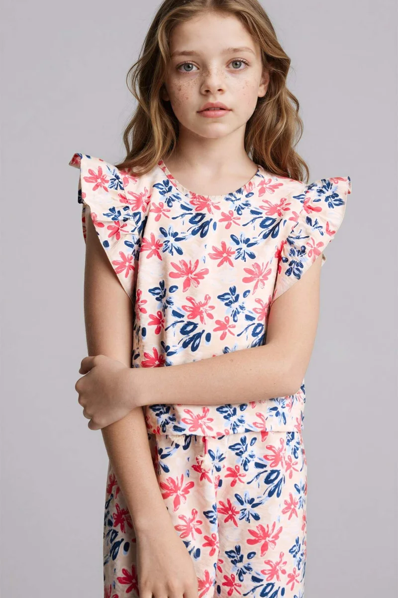 Defacto Girl Short Sleeve Blouse