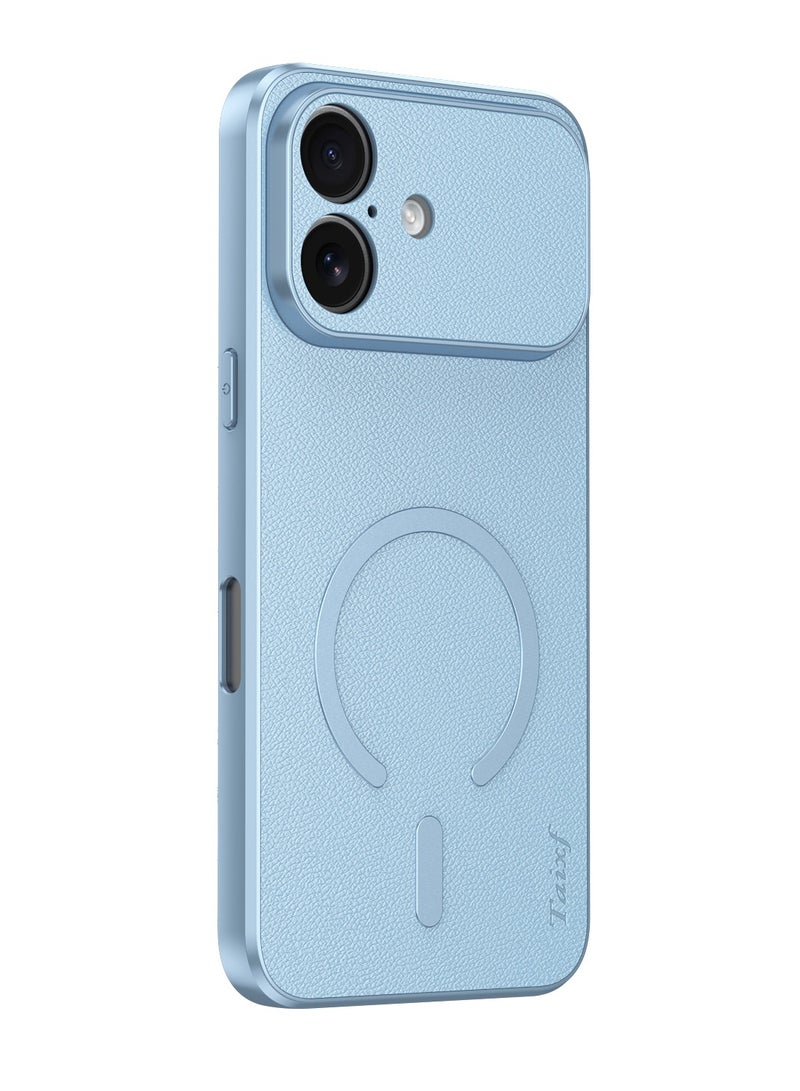 حافظة لهاتف iPhone 17 / 17 Pro Max، غطاء من الجلد الناعم الفاخر، مقاومة للبقع والصدمات، قبضة مريحة، مناسبة للرجال والنساء - Image 1