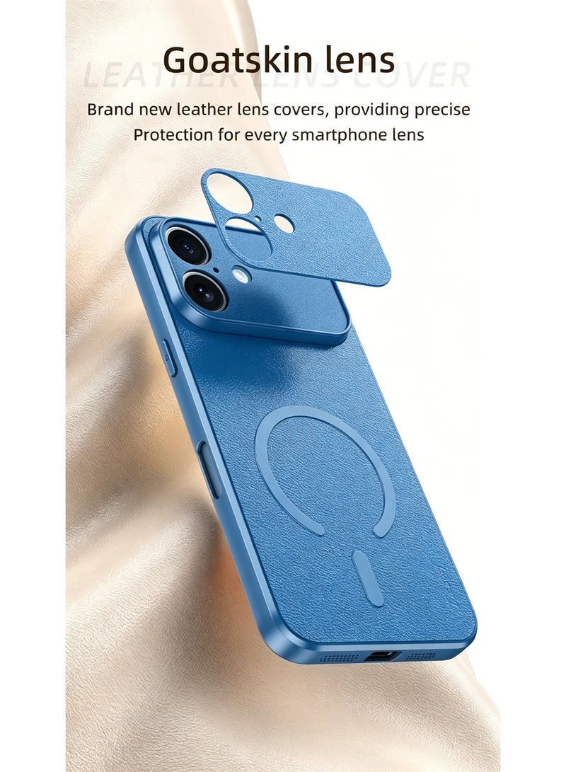 حافظة لهاتف iPhone 17 / 17 Pro Max، غطاء من الجلد الناعم الفاخر، مقاومة للبقع والصدمات، قبضة مريحة، مناسبة للرجال والنساء - Image 4