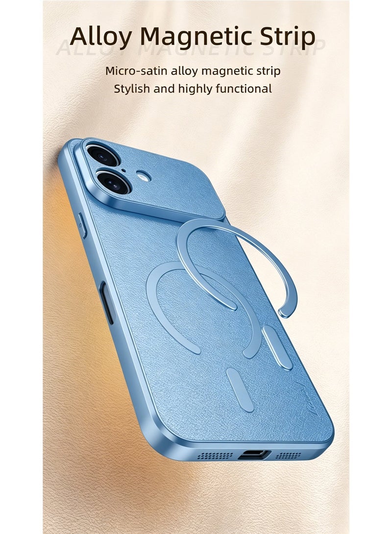 حافظة لهاتف iPhone 17 / 17 Pro Max، غطاء من الجلد الناعم الفاخر، مقاومة للبقع والصدمات، قبضة مريحة، مناسبة للرجال والنساء - Image 5